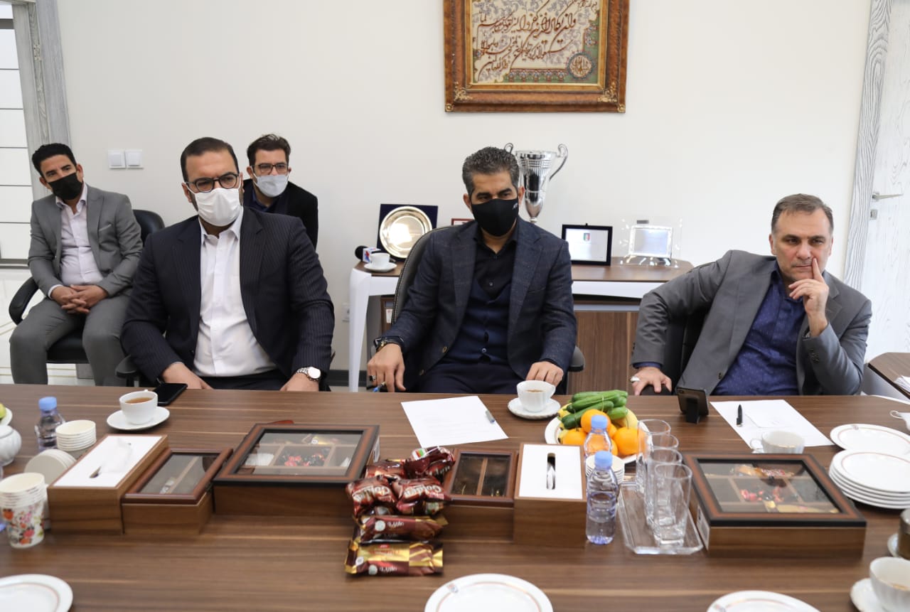 دیدار سرپرست فدراسیون با عضو شورای شهر و شهردار منطقه 22 تهران دیدار سرپرست فدراسیون با عضو شورای شهر و شهردار منطقه 22 تهران