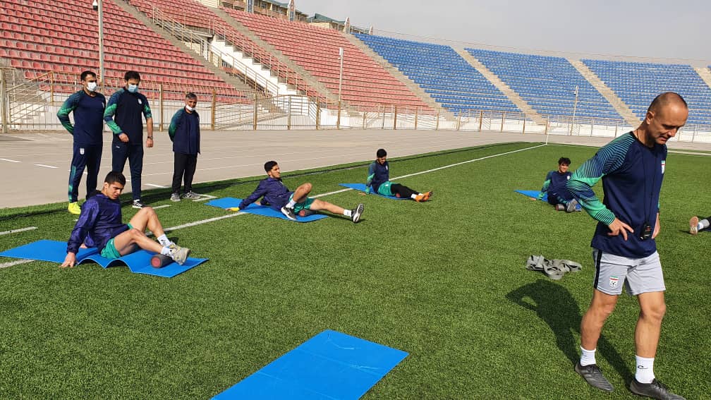برگزاری تمرین ریکاوری تیم امید پس از پیروزی مقابل لبنان