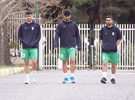 گزارش تصویری از تمرین صبحگاهی روز بازی با ازبکستان