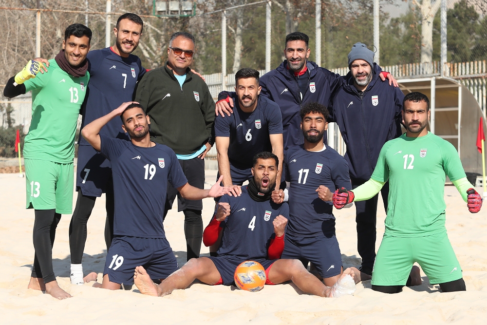 برگزاری مسابقه درون تیمی ساحلی بازان برگزاری مسابقه درون تیمی ساحلی بازان