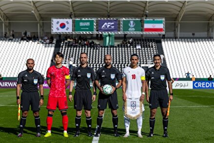 گزارش تصویری از نیمه نخست دیدار تیم های ملی امید ایران و کره جنوبی