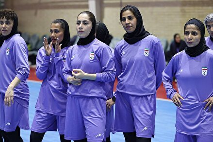 تصاویری از تمرین ملی پوشان فوتبال در سالن فوتسال