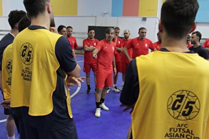 گزارش تصویری/تیم ملی فوتسال