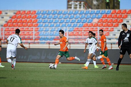 گزارش تصویری/ دیدار تیم های  مس رفسنجان و ذوب آهن