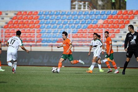 گزارش تصویری/ دیدار تیم های  مس رفسنجان و ذوب آهن