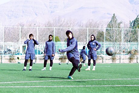 گزارش تصویری/ تمرین تیم ملی فوتبال نوجوانان بانوان
