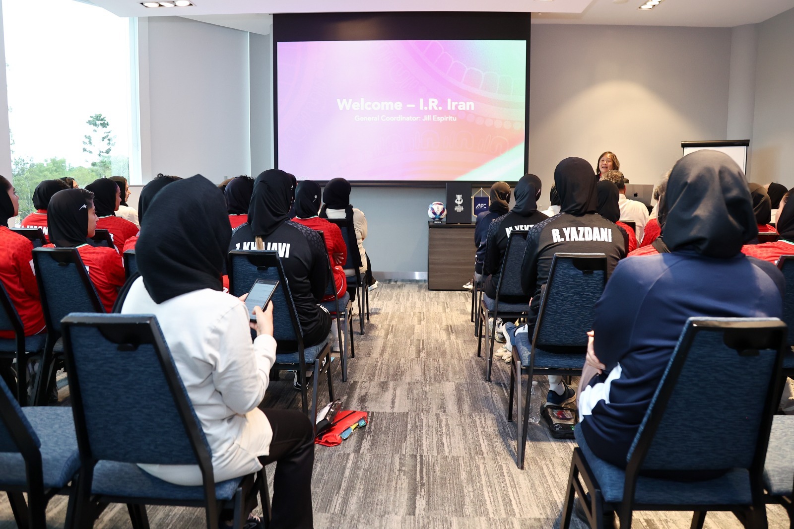 ملیپوشان ایران در جلسه آموزشی کنفدراسیون فوتبال آسیا