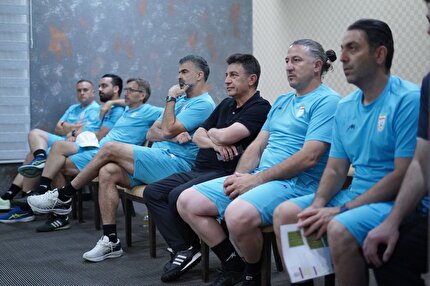 برگزاری جلسه فنی تیم‌ملی قبل از سفر به دوحه