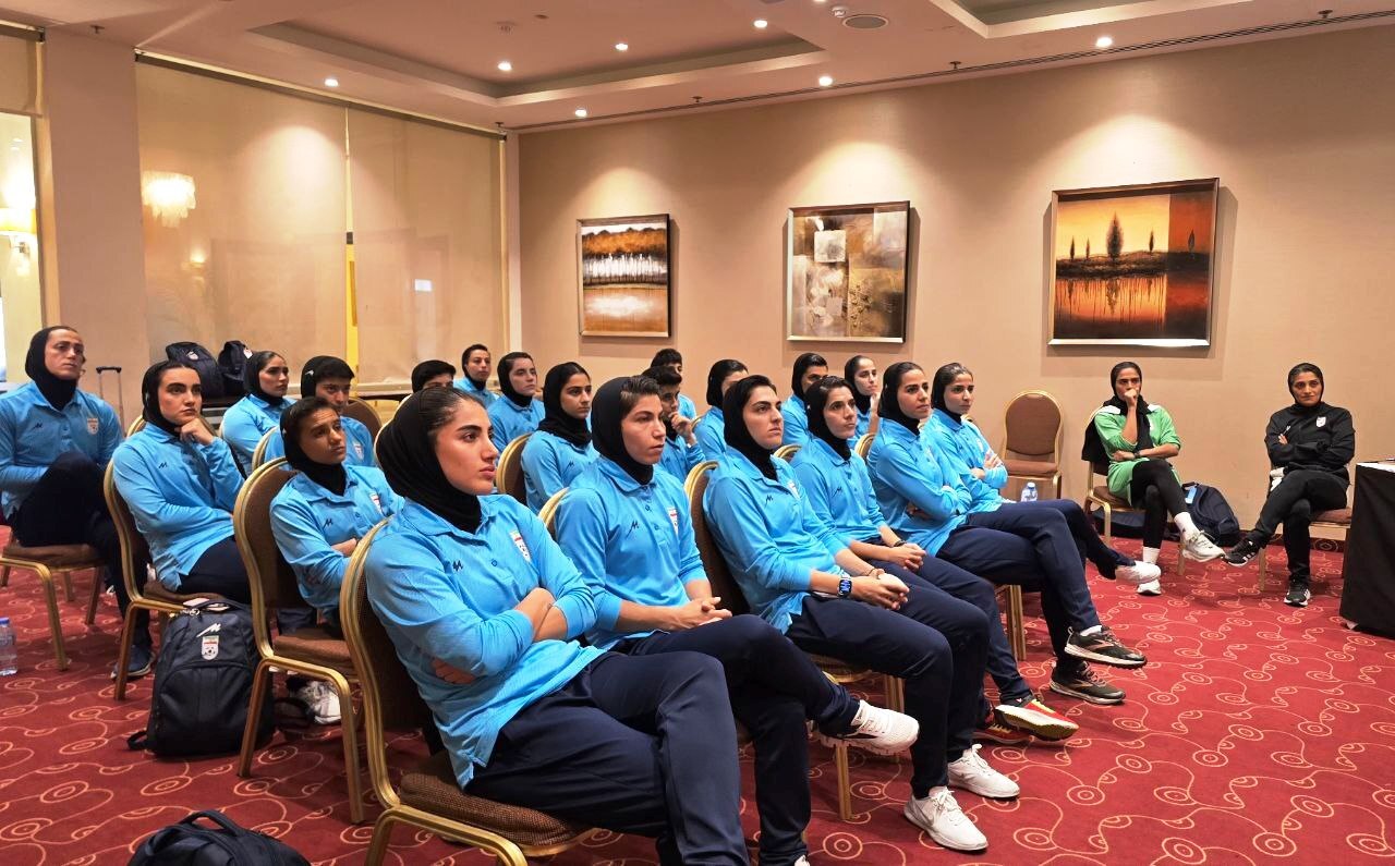 برگزاری نشست فنی تیم ملی در روز دیدار با اردن