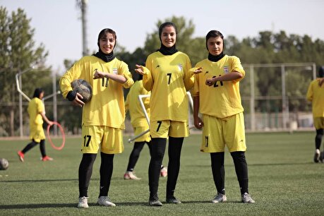گزارش تصویری تمرین تیم ملی فوتبال دختران زیر 20 سال