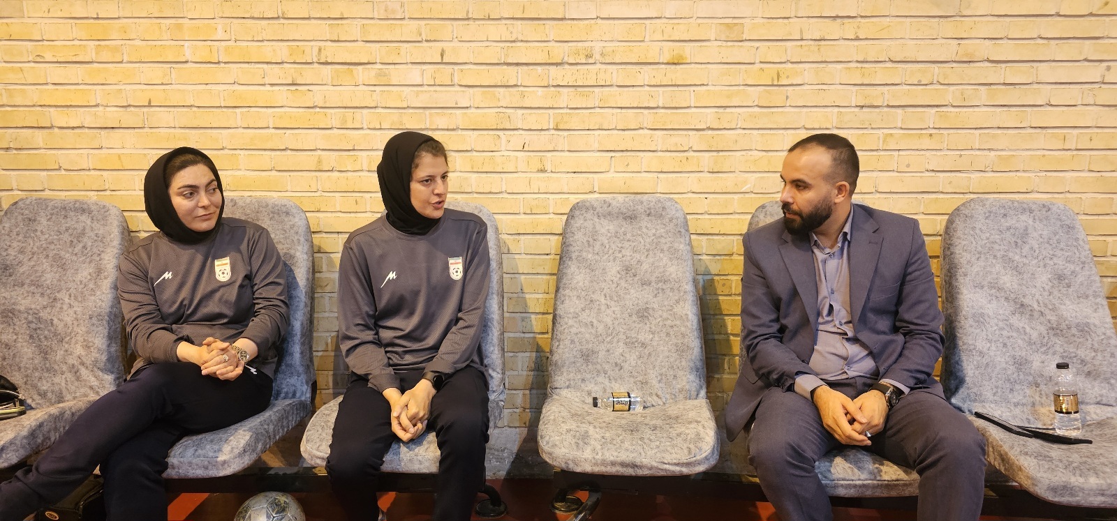 تمرین پرانرژی تیم ملی فوتسال بانوان در مرکز ملی فوتبال