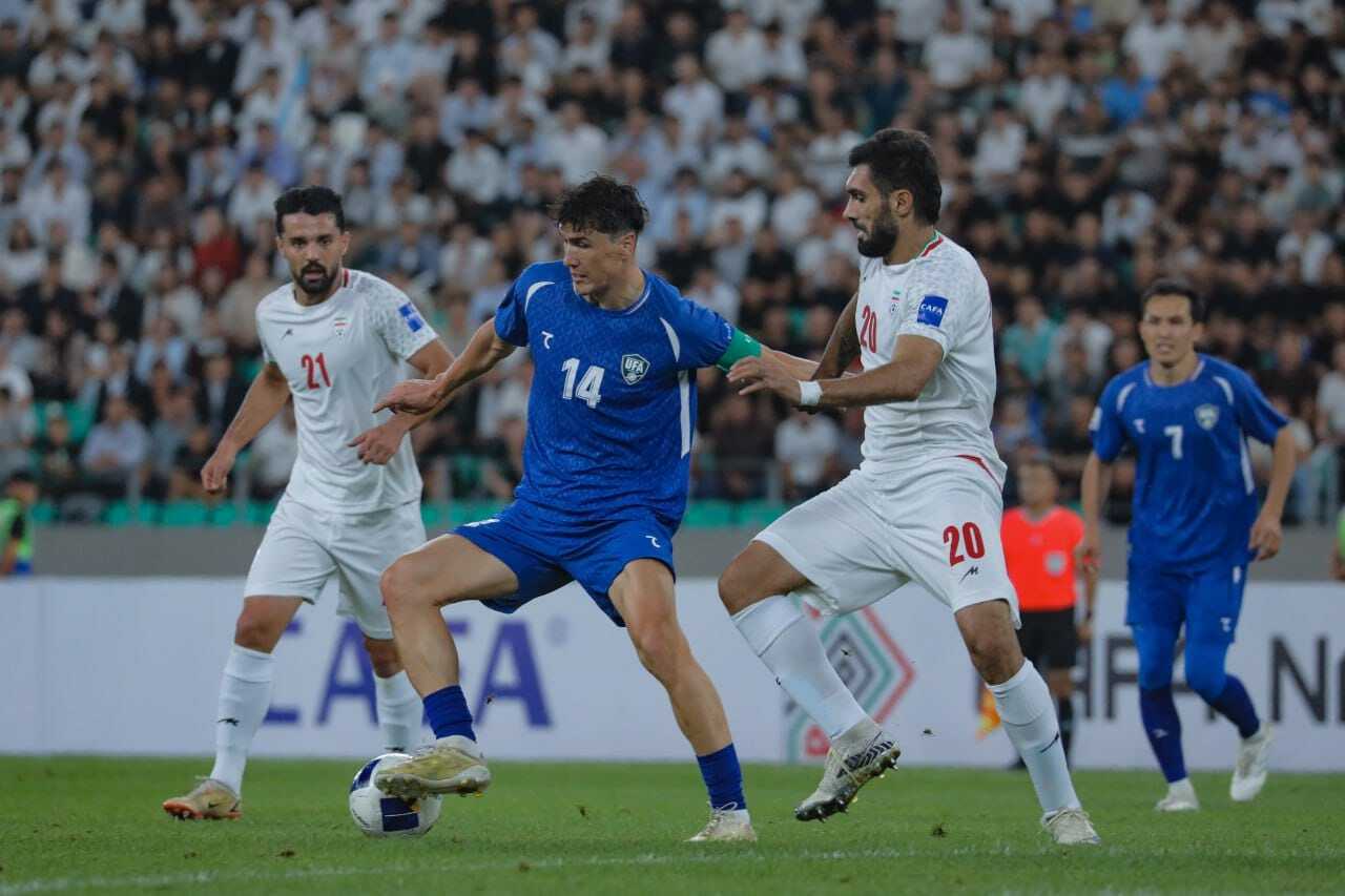 شکست تیم ملی ایران مقابل ازبکستان در فینال کافا ۲۰۲۵