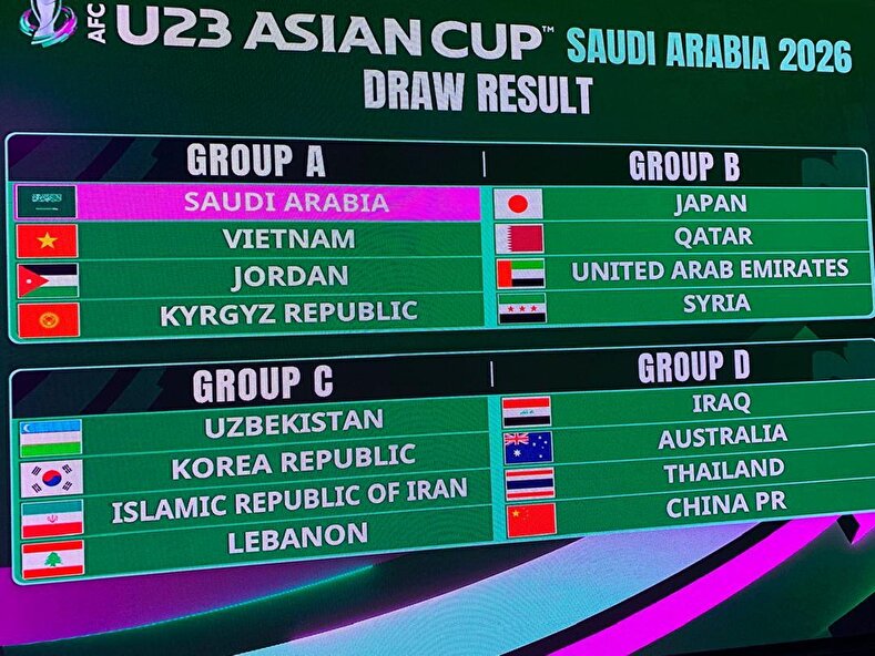 صحبت های مدیر رسانه تیم ملی فوتبال امید پس از قرعه کشی