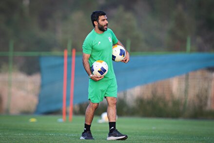 گزارش تصویری نخستین تمرین تیم ملی امید در اصفهان