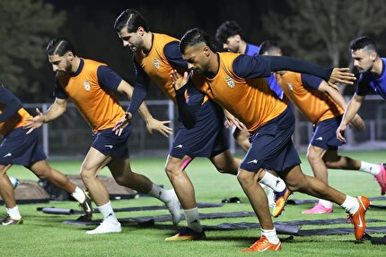 حضور شاداب ملی‌پوشان در نخستین تمرین تاکتیکی تیم ملی