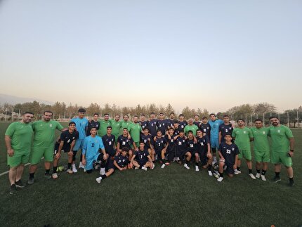 تست پزشکی و تمرین تاکتیکی در سومین روز اردوی تیم ملی نوجوانان