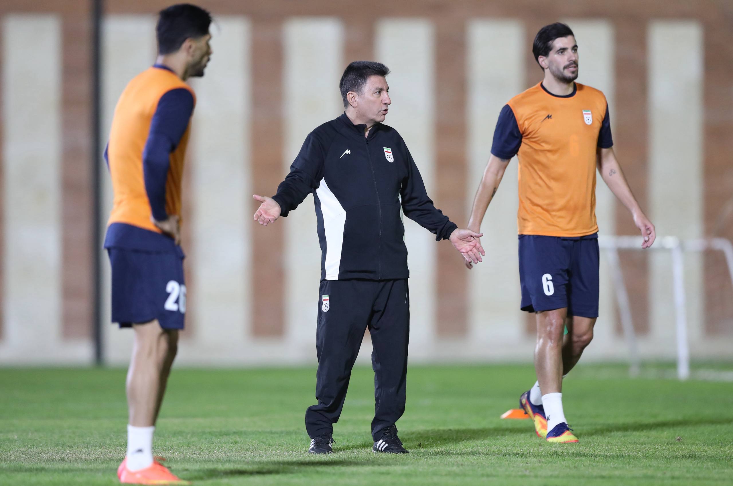 برگزاری آخرین تمرین تیم ملی پیش از سفر به روسیه