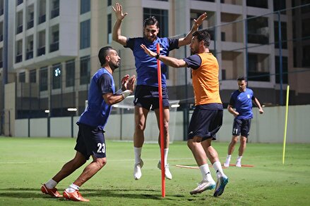 گزارش تصویری تمرین روز یکشنبه تیم ملی ایران در امارات