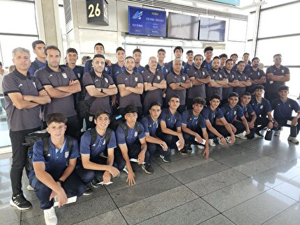 تیم ملی نوجوانان به قرقیزستان سفر کرد