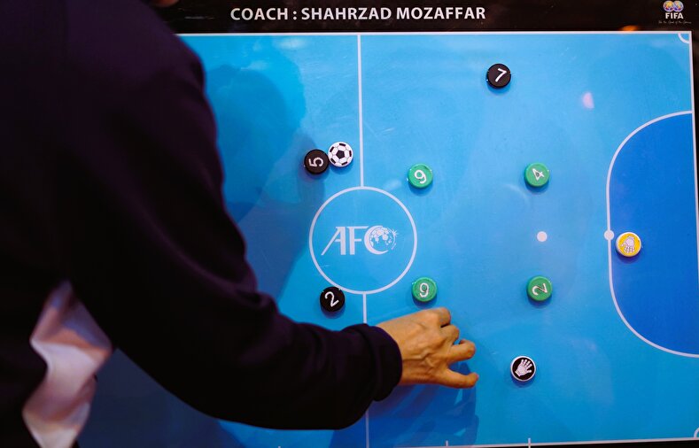 تمرین تیم ملی فوتسال بانوان در مرکز ملی فوتبال