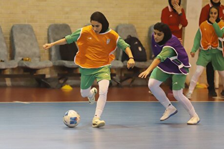 گزارش تصویری تمرین ملی پوشان فوتسال بانوان