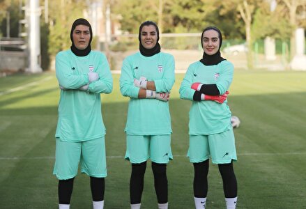 گزارش تصویری از تمرین تیم ملی بانوان