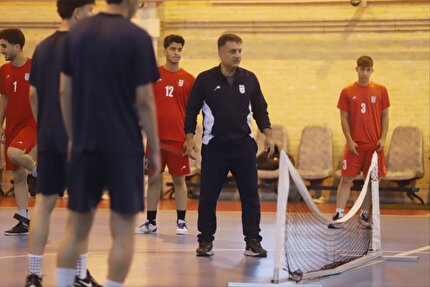 گزارش تصویری از تمرینات تیم ملی فوتسال جوانان برای آماده‌سازی بازی‌های آسیایی