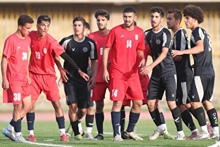 شکست ثانیه آخری تیم ملی نوجوانان مقابل پیکان شکست ثانیه آخری تیم ملی نوجوانان مقابل پیکان