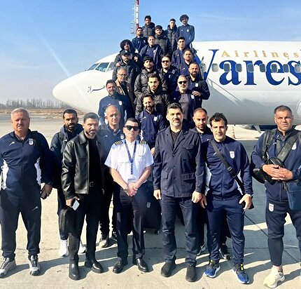 ورود کاروان تیم ملی امید به قرقیزستان