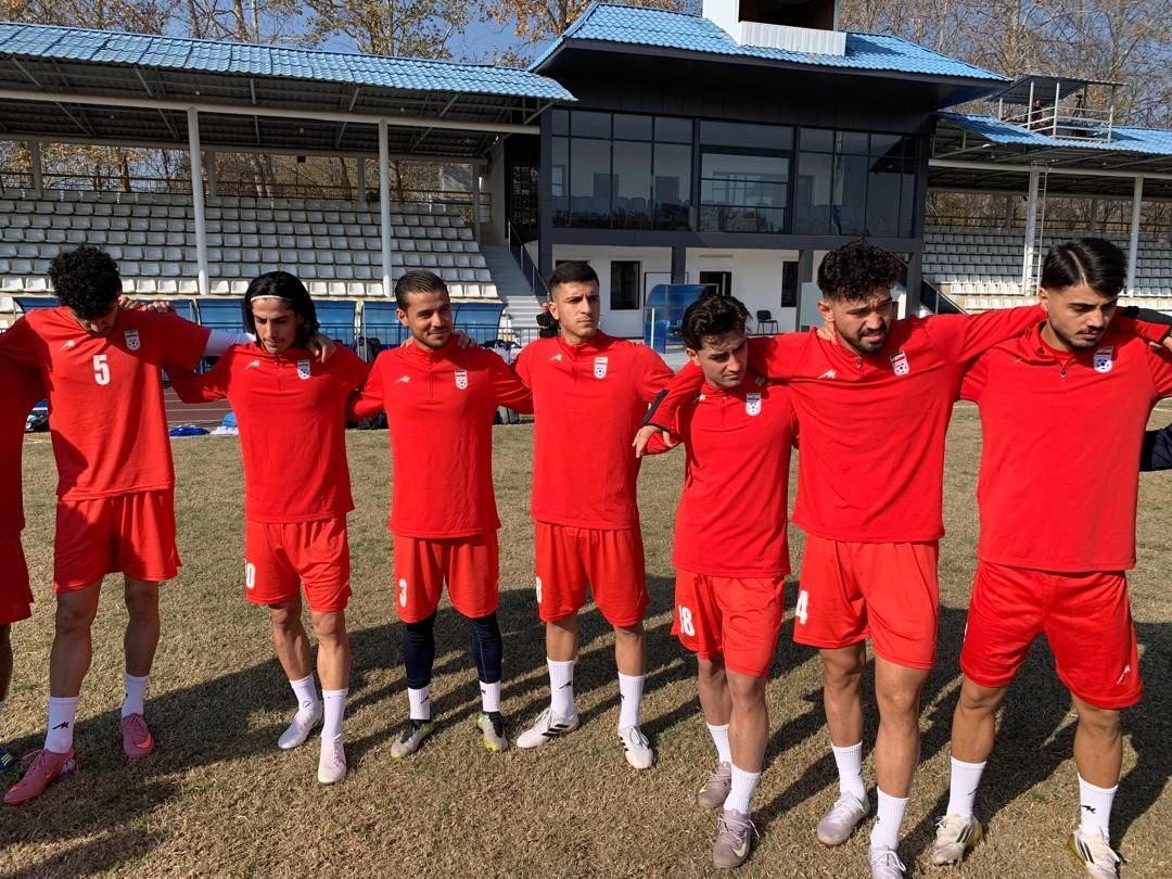 برگزاری نخستین تمرین تیم ملی امید در قرقیزستان