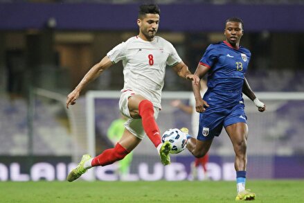 تصاویری از دیدار تیم‌های ملی ایران و کیپ ورد