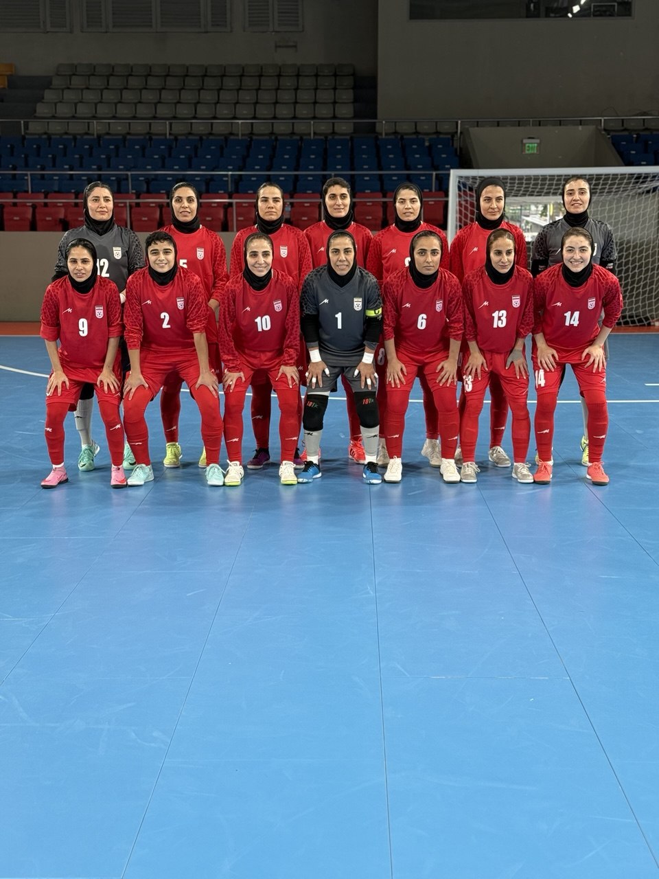 پیروزی 6 بر یک تیم ملی فوتسال بانوان مقابل نیوزیلند در دیدار تدارکاتی