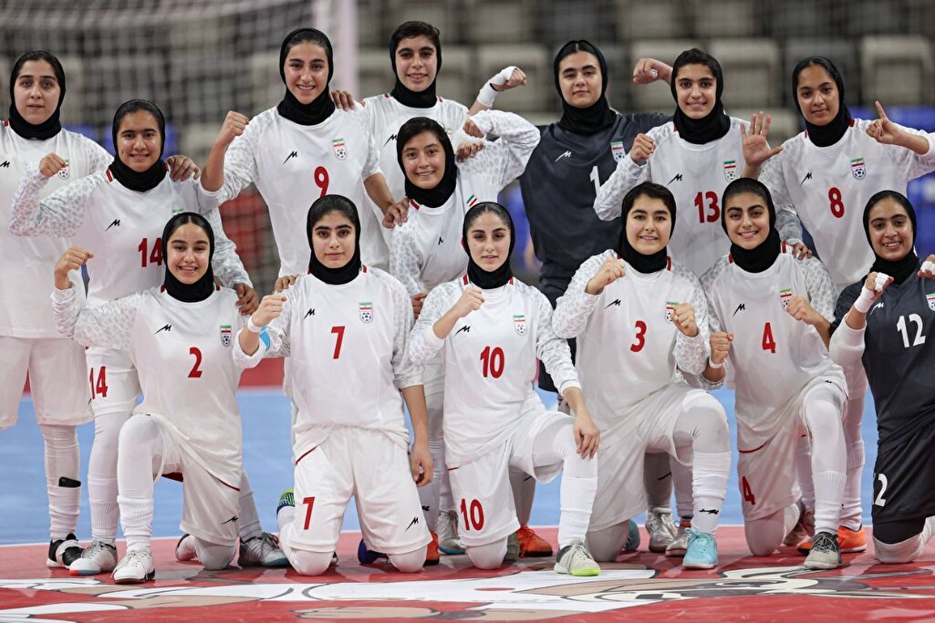 صعود شیرین تیم ملی فوتسال دختران نوجوان ایران به فینال مسابقات