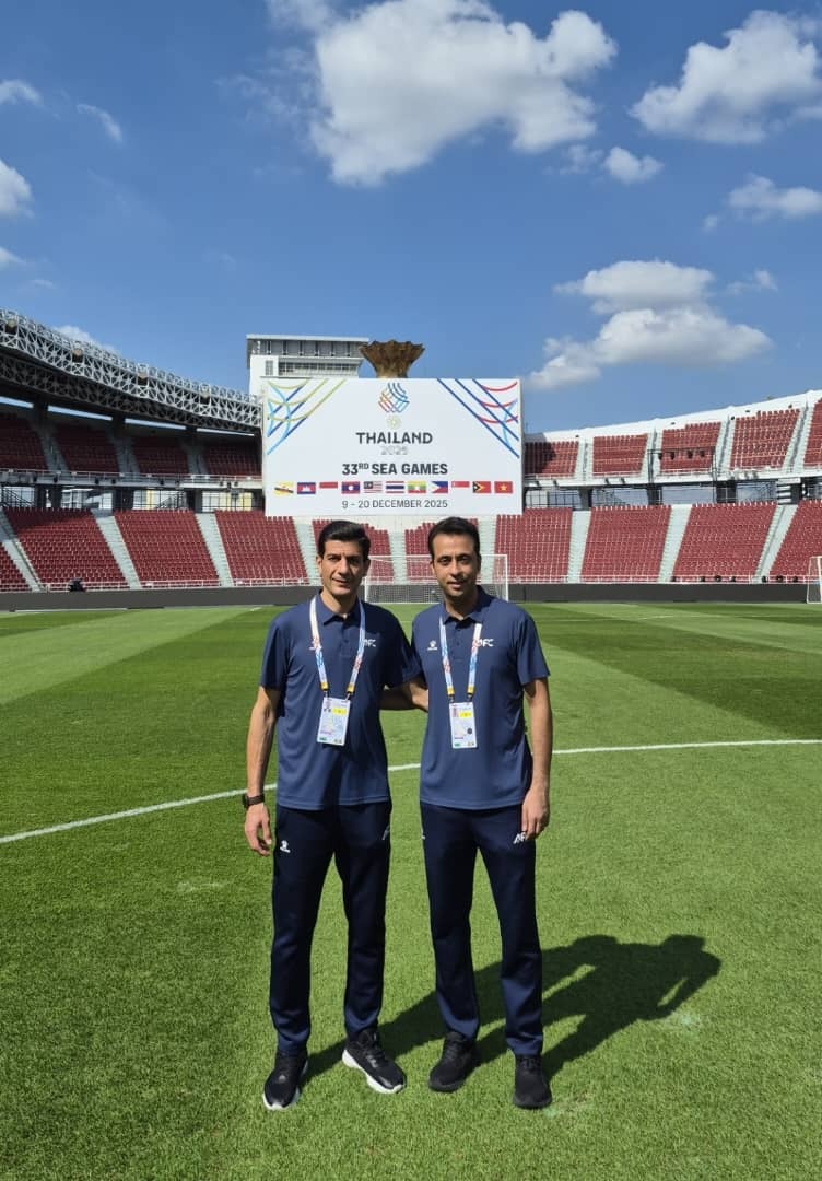 قضاوت داور و کمک داور ایرانی در دیدار فینال تایلند و ویتنام قضاوت داور و کمک داور ایرانی در دیدار فینال تایلند و ویتنام