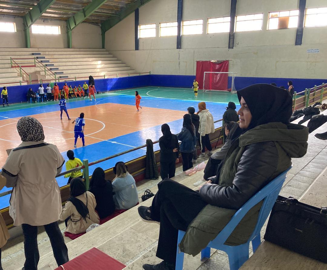 حضور کادر فنی تیم ملی فوتسال بانوان در رقابتهای لیگ برتر و دسته یک حضور کادر فنی تیم ملی فوتسال بانوان در رقابتهای لیگ برتر و دسته یک