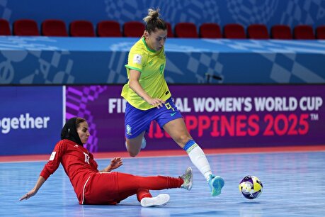 بخش دوم گزارش تصویری از دیدار تیم‌های ملی فوتسال بانوان ایران و برزیل