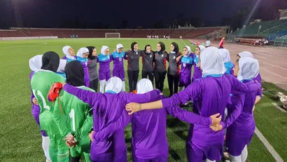 برگزاری تمرین ملی پوشان جوان پیش از دیدار برابر افغانستان