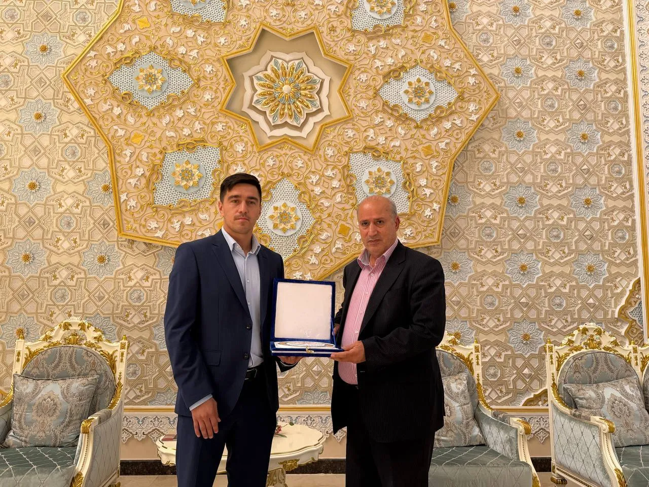 استقبال دبیرکل فدراسیون تاجیکستان از رییس فدراسیون