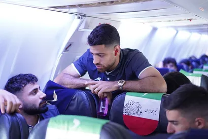 گزارش تصویری سفر تیم ملی فوتبال ایران به دوحه قطر