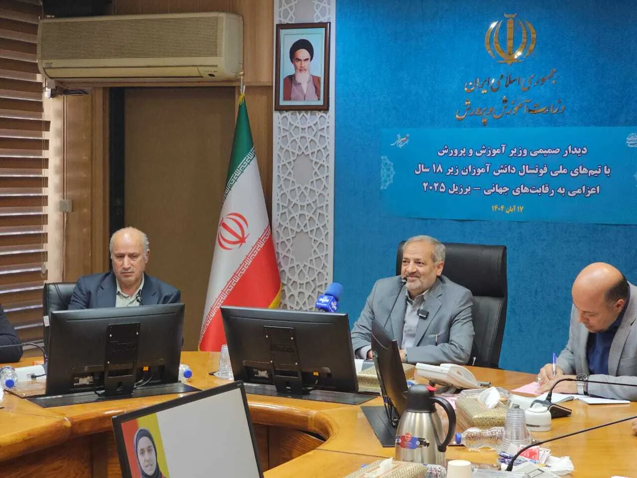 کاظمی: از شما مسئولان که کنار دانش آموزان هستید تشکر می کنم