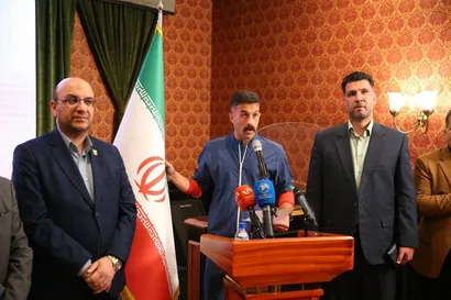 سوگند پرچمدار کاروان «شهدای ناو دنا» برای بازی‌های آسیایی ساحلی سانیا ۲۰۲۶