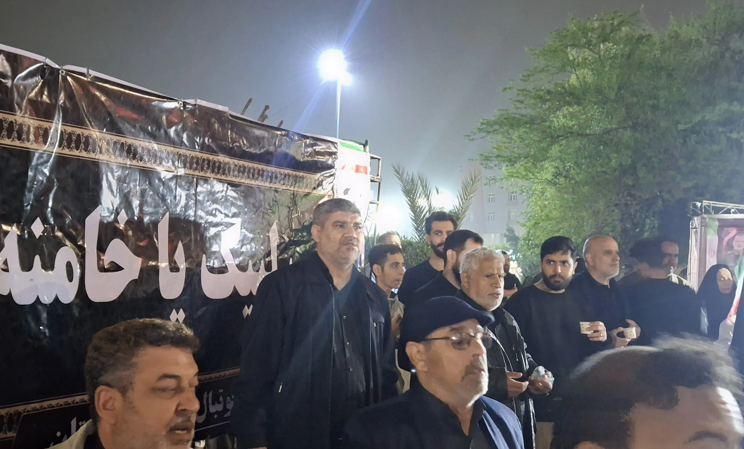 موکب هیات فوتبال خوزستان پابرجاست