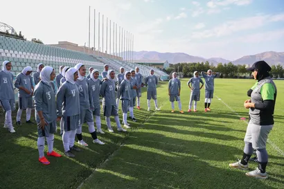 تمرین امروز تیم ملی فوتبال بانوان (2)