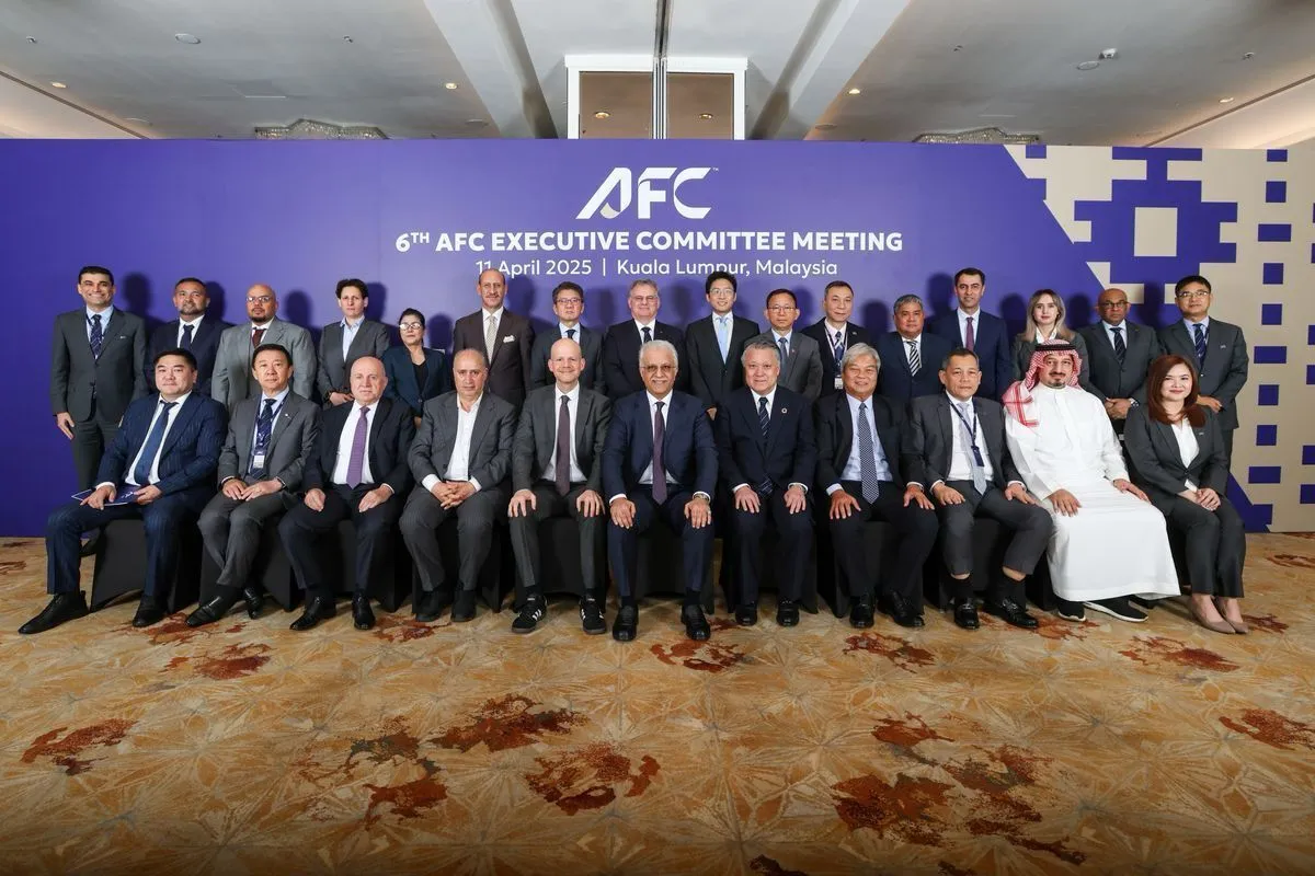 برگزاری جلسه هیات رئیسه AFC با حضور نائب رئیس ایرانی کنفدراسیون و ماتیاس،دبیرکل فیفا