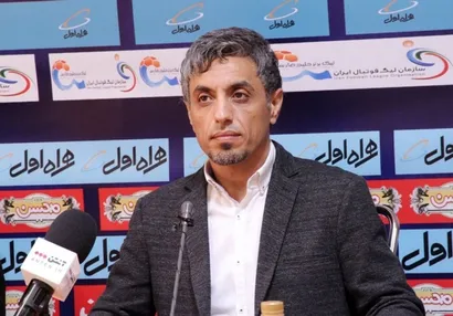 نشست خبری سرمربی آلومینیوم اراک