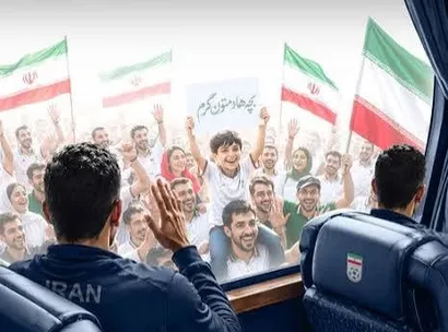 زنده از فرودگاه مهرآباد / حضور پر تعداد مردم برای استقبال از ملی پوشان