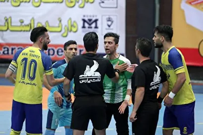 اعلام داوران هفته 15 لیگ برتر فوتسال