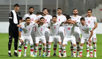 ایران یکدست سفیدپوش به میدان می‌رود