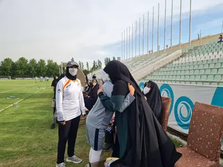 دیدار دوستانه تیم های ملی فوتبال بانوان بزرگسالان و زیر 20 سال 