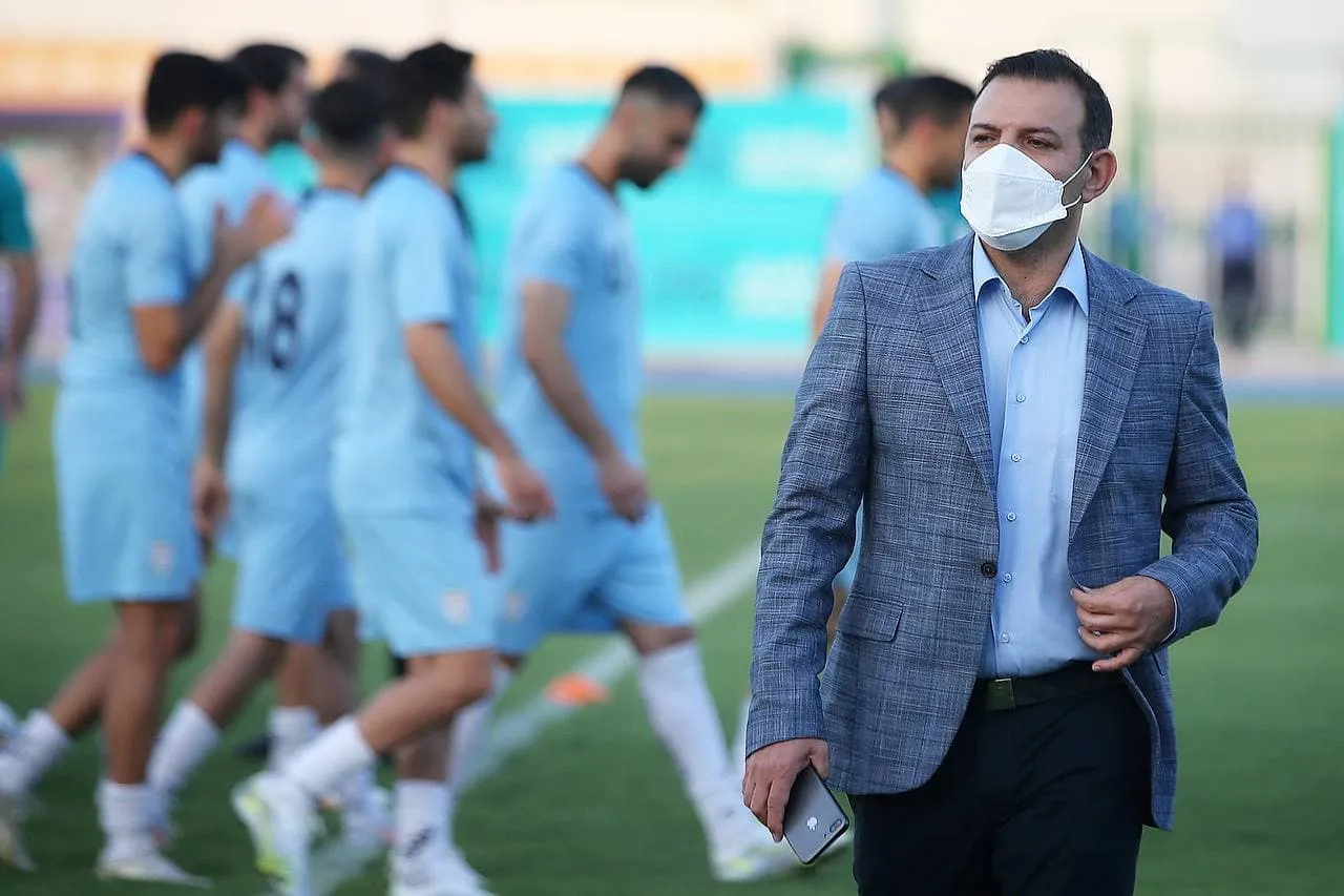 حضور رئیس فدراسیون فوتبال در اردوی تیم ملی در قطر